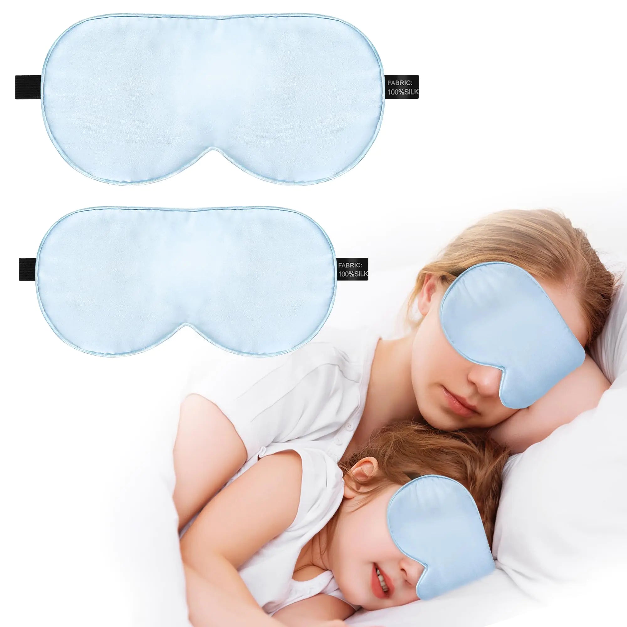 Silk Sleep Mask Family Set