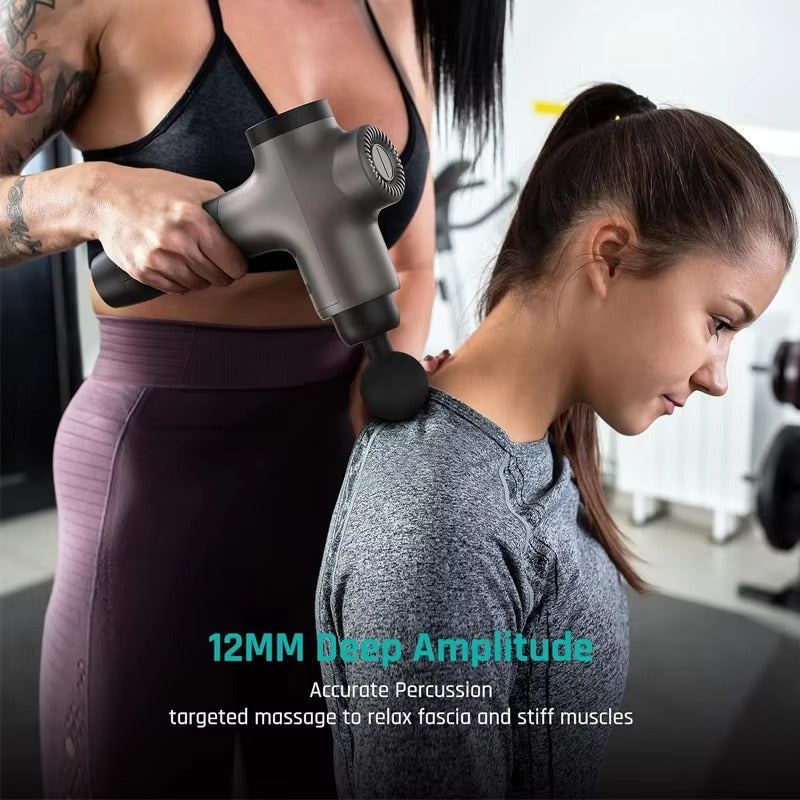 Mebak 3 Massage Gun Massage Gun Tissue Deep For Athletes Athlètes Muscle Muscle Percussion Massage Massage Gun Massageur Pun pour la jambe Borde Back Corps Doulangère Poule Portable Portable Masseur Sport pour lui