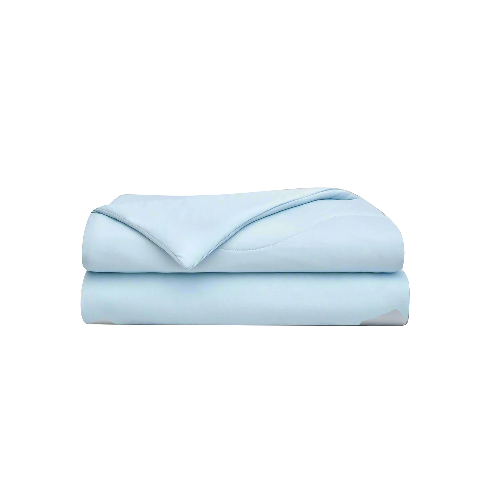Couette rafraîchissante double PHF King pour les dormeurs chauds Couverture froide double face douce et respirante pour les sueurs nocturnes Absorbe la chaleur corporelle Q-Max> 0,5 Couette d'été légère et fraîche Arc-Chill108"x90"Bleu glacier
