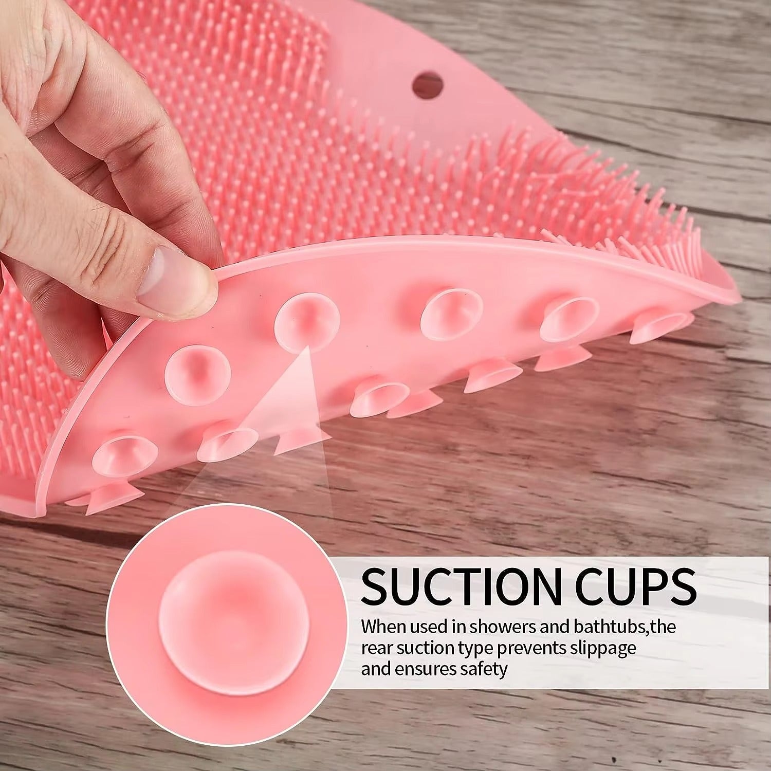 Foot Washing Mat & Massage Scrubber