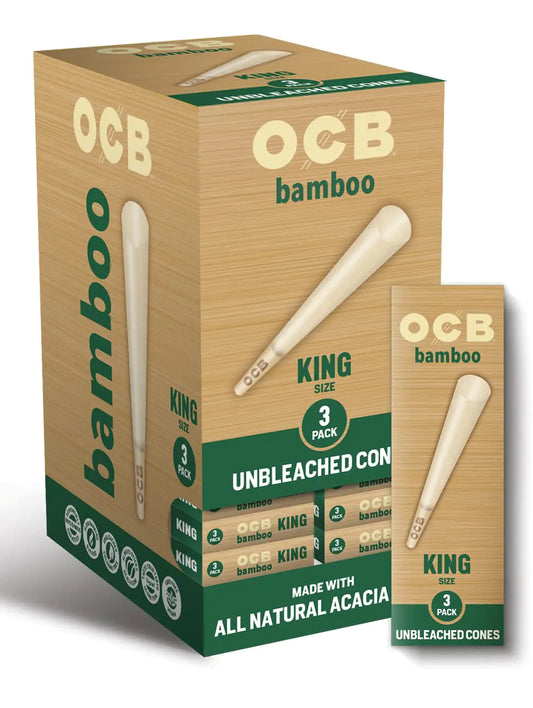 OCB BAMBOO CONOS DE PAPIER ROLLAGE PRÉLÉS