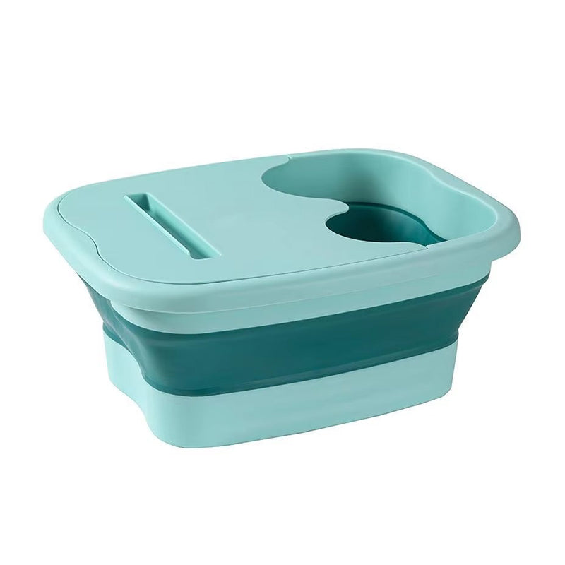 Bassin de bain à pied udefineit pliable et trempage de pied portable avec massage acupoint pour bassin de bain pour le spa de pied 15L/4 gallons de pied de bain de bain pour le bassin de bain pour le traitement du spa à la maison pédicure (vert)
