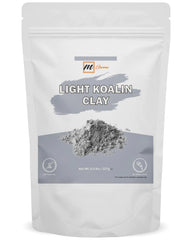 mGanna 100% Natural Light Kaolin Clay Powder for Facial Masks Creams Face Masks and Soap Making 0.5Lbs