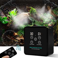 Mecesor Reptile Mister Humidificateurs Système de brumisation intelligente pour Reptile Terrarium Reptile Mister Automatic avec minuterie pour les caméléons Snakes Frog Turtle Lizard