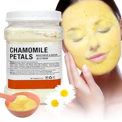 Angeland Jelly Mask for Facials Professional Natural Gel Face Masks Moisturizing & Hydrating Jelly Face Masks Peel Off Face Masks SkinCare 23 Fl Oz (Chamomile)
